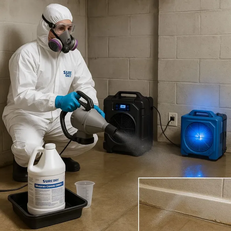 Sanitization and Odor Removal process in Hornell, NY