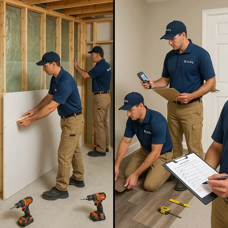 Repairs and Reconstruction process in Hornell, NY